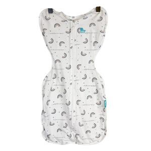 Love To Dream Swaddle Up Sleep Sack Infant Rainbows White - S 8-13lbs 0-3 Months